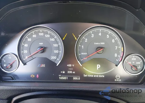 2016 BMW M4 z USA, uszkodzony, nr VIN WBS3R9C57GK336234